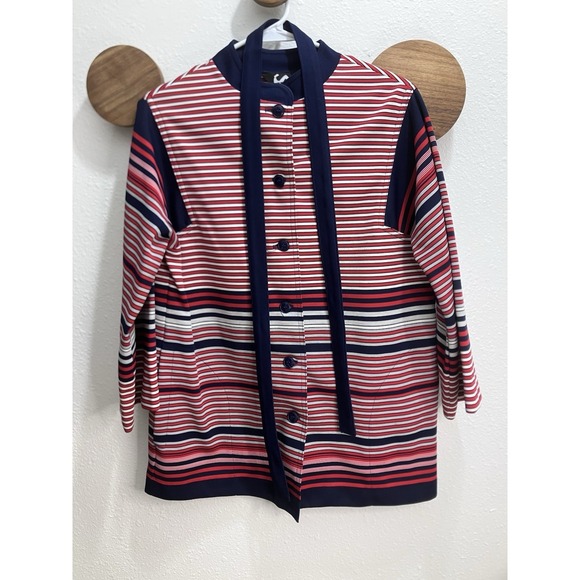 Jack Winter Sweaters - VTG Jack Winter Cardigan Women's M Patriotic USA America Buttons Red White Blue